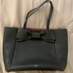 Kate Spade Hunter Green tote